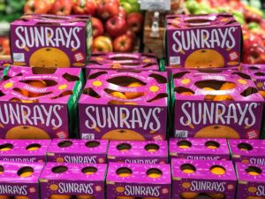 Sunrays mandarins become first plastic-free packaged food product in US