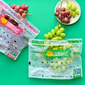 SUNRAYS Launch Market’s First Home Compostable Grape Bag